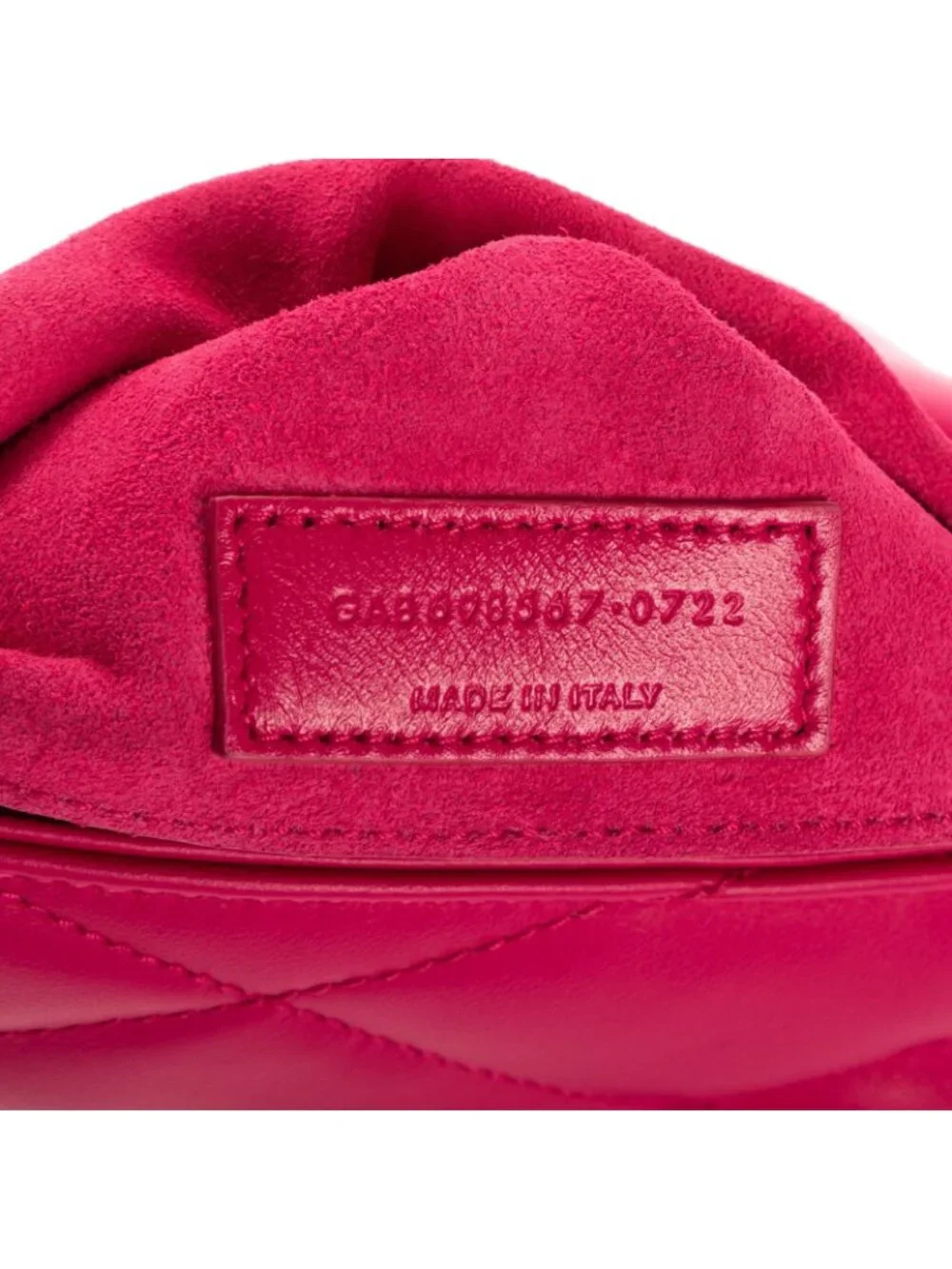 Saint Laurent Loulou Medium Puffer Flap Fuchsia Chez Blanc Matelasse Leather